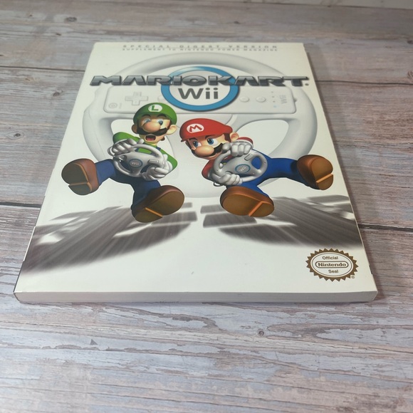 Mario Kart Wii Premiere Edition Prima Game Strategy Guide Book [NO POSTER] - Picture 3 of 7